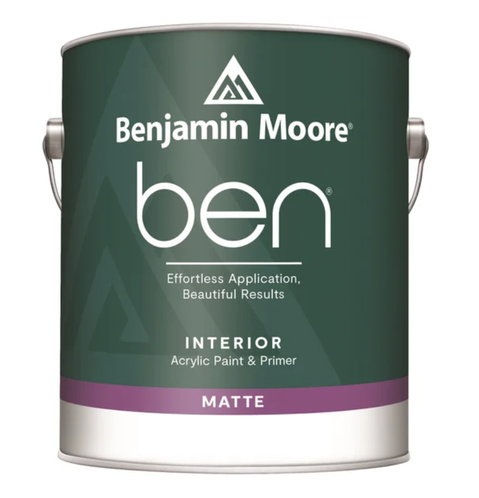 Benjamin Moore BEN interior paint can
